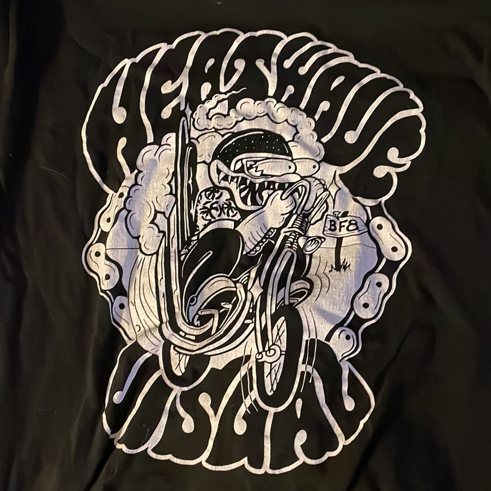 Heatwave Born Free 8 chopper show tee Large